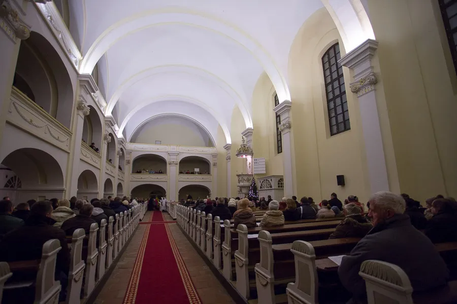 Szentesti ünnepi istentisztelet a teplomban