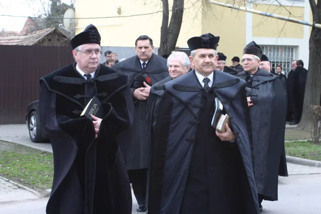 Sípos Tas Töhötöm esperes úr beiktatása a gyomai Református Templomban